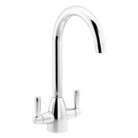 Abode Zermat Dual Lever Mixer Tap - Chrome Abode Zermat Dual Lever Mixer Tap - Chrome