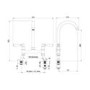 Abode Keswick Bridge Traditional Mixer Tap - Brushed Brass