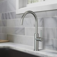 Abode Carbon Single Lever Mixer Tap - Brushed Nickel