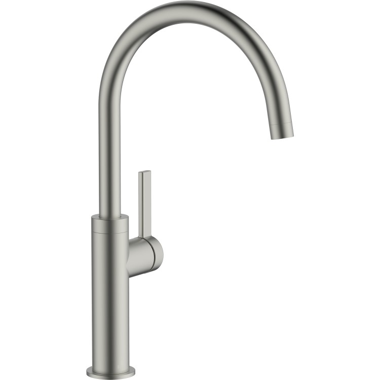 Abode Carbon Single Lever Mixer Tap - Brushed Nickel