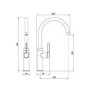 Abode Carbon Single Lever Mixer Tap - Brushed Nickel