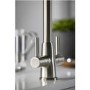 Abode Enstyle Dual Lever Mixer Tap - Brushed Nickel