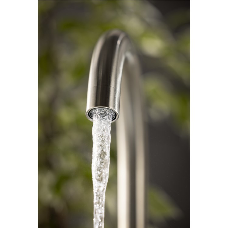 Abode Enstyle Dual Lever Mixer Tap - Brushed Nickel