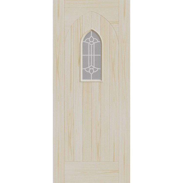 External Accoya Westminster with Screen Printed Glass - Unfinished, 1981 x 838 x 44 mm