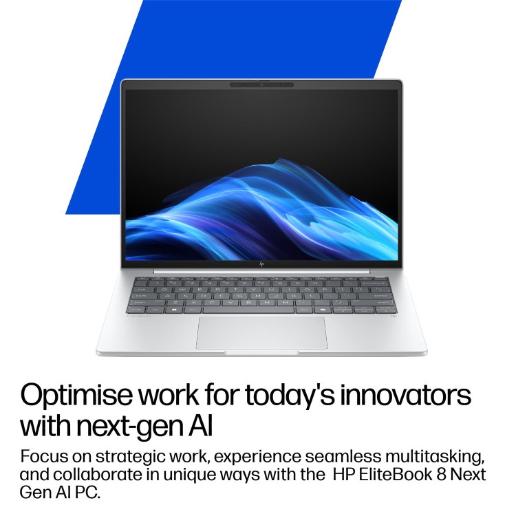 HP EliteBook 8 G1a Next Gen AI PC AMD Ryzen 5 16GB RAM 512GB SSD 14 Inch Windows 11 Pro Laptop