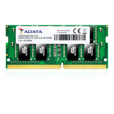 ADATA 4GB 2400MHz DDR4 Non-ECC SO-DIMM Laptop Memory
