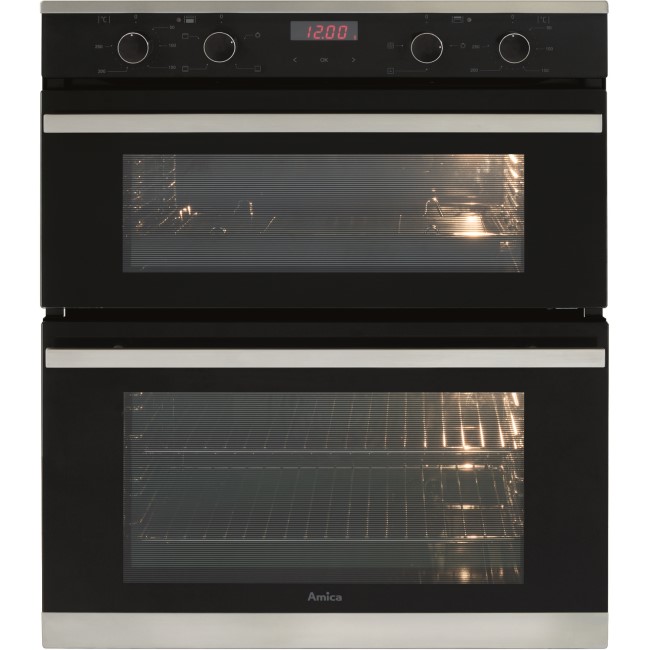 Amica ADC700SS Electric Built Under Double Oven - Stainless Steel