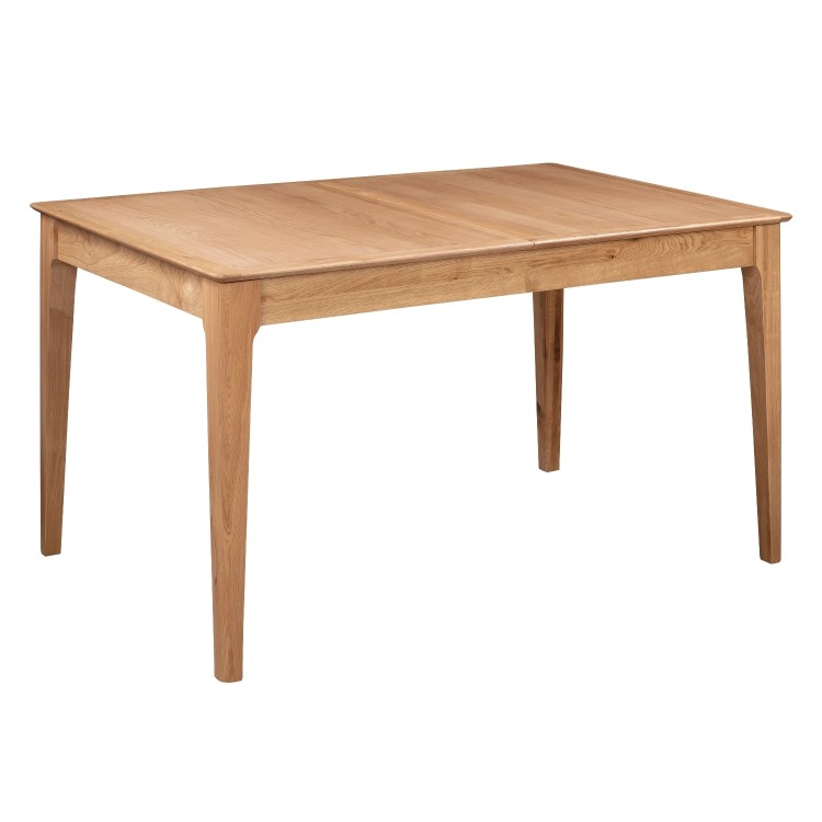 Extendable Dining Table in Solid Oak - Seats 4-6 - Adeline