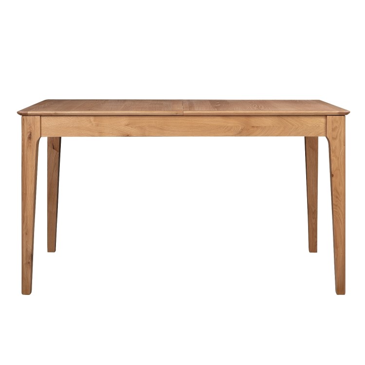 Extendable Dining Table in Solid Oak - Seats 4-6 - Adeline