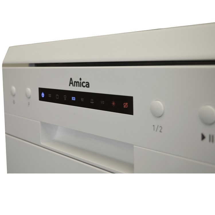 Amica Freestanding Slimline Dishwasher - White