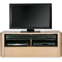 Alphason ADH1260-LO Hugo TV Stand for up to 60" TVs - Light Oak