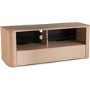Alphason ADH1260-LO Hugo TV Stand for up to 60" TVs - Light Oak