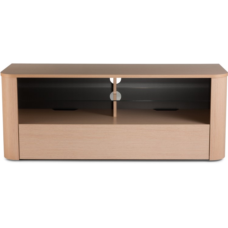 Alphason ADH1260-LO Hugo TV Stand for up to 60" TVs - Light Oak