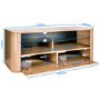 Alphason ADH1260-LO Hugo TV Stand for up to 60" TVs - Light Oak