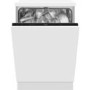 Amica Integrated Dishwasher - Full Size 60cm, Self-Cleaning, Black Control Panel