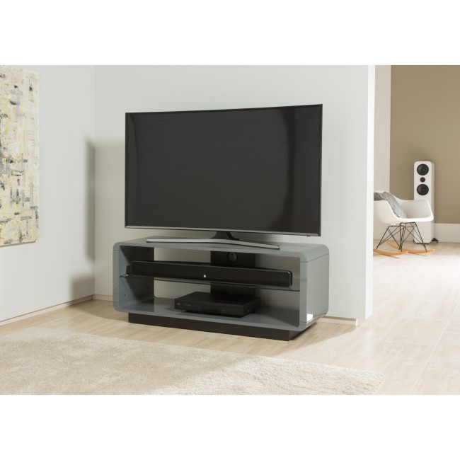 Alphason ADLU1200-GRY Luna TV Stand for up to 60" TVs - Grey