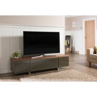 Alphason ADR1800-WAL Regent TV Cabinet for up to 80" TVs - Walnut
