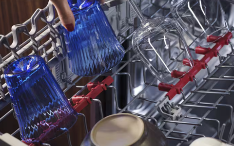 aeg GlassCare dishwasher.