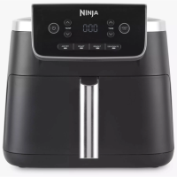 Ninja AF140UK Pro 4.7L Air Fryer  Black  Healthy Crispy Cooking