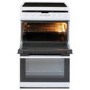 Refurbished Amica AFC5550WH 50cm Double Oven Electric Cooker with Ceramic Hob White