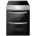 AFC602SS Amica 60cm Electric Cooker - Silver