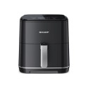 AFGS552AUB Sharp 5.5L Digital Air Fryer - Black