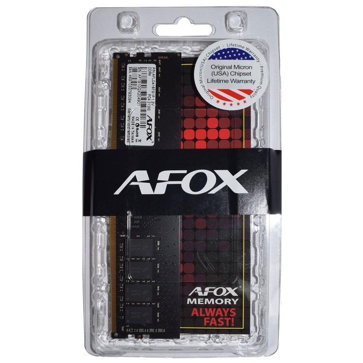 GRADE A1 - AFOX 16GB No Heatsink 16GB 2666MHz DDR4 DIMM Desktop Memory