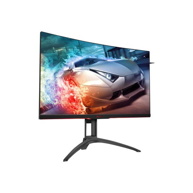 Refurbished AOC AGON AG322QC4 32" QHD FreeSync 144Hz Curved Gaming Monitor