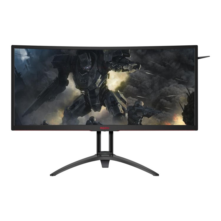 Refurbished AOC Agon 35 Inch QHD G-Sync UltraWide Curved Gaming Monitor