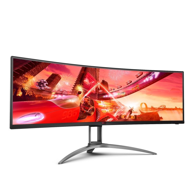 AOC AGON 49" Dual-QHD 165Hz 1MS HDR Curved Gaming Monitor 