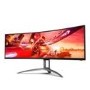 AOC AGON 49" Dual-QHD 165Hz 1MS HDR Curved Gaming Monitor 