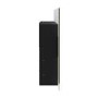 Grey 42inch Inset Electric Media Wall Fireplace - AmberGlo