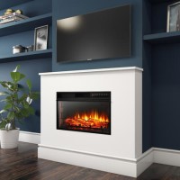 Inset Electric Fire in Black - AmberGlo Inset Electric Fire in Black - AmberGlo