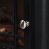 Oak Effect Freestanding Fireplace Suite with Electric Log Burner  - Amberglo