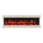 Oak 51inch Inset Electric Fireplace - AmberGlo