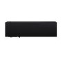 Black 70inch WiFi Enabled Inset Electric Media Wall Fireplace - AmberGlo