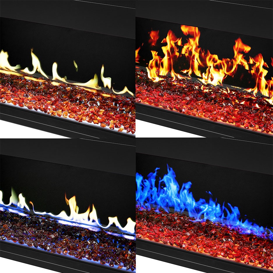 LCD flames