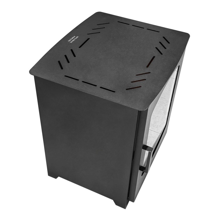 AmberGlo Matte Black Bio Ethanol Stove