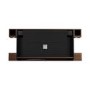 Walnut 52inch WiFi Enabled Wall Mounted Electric Fireplace - AmberGlo