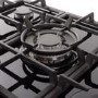 Amica 70cm 5 Burner Gas Hob - Black