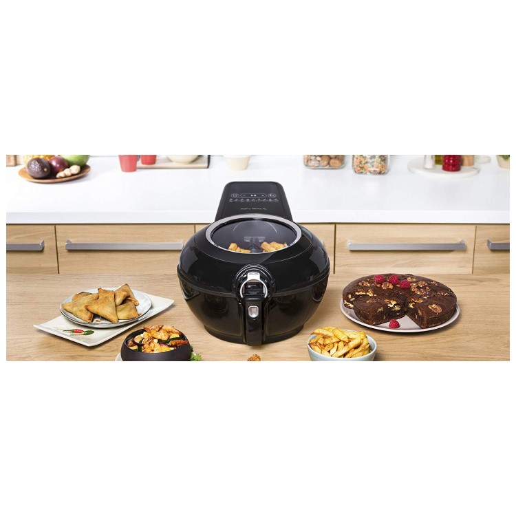 Refurbished Tefal AH960840 Actifry Genius XL Health Air Fryer Black