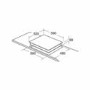 Amica AHG6200SS 60cm 4 Burner Gas Hob - Stainless Steel