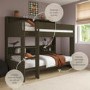 Green Bunk Bed with Storage Shelves - Aire