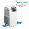 Refurbished electriQ AirFlex Smart 14000 BTU Portable Air Conditioner with Heating Function
