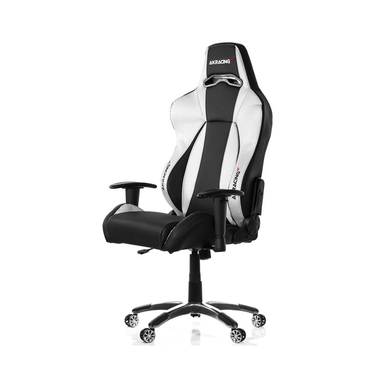 AK Racing K7002 Premium Gaming Chair - Black/Silver 