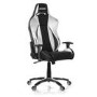 AK Racing K7002 Premium Gaming Chair - Black/Silver 