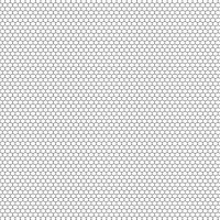 ONLY OPENED - 1200mm Acrylic Gloss Mosaics/Hexagon - Wetwall