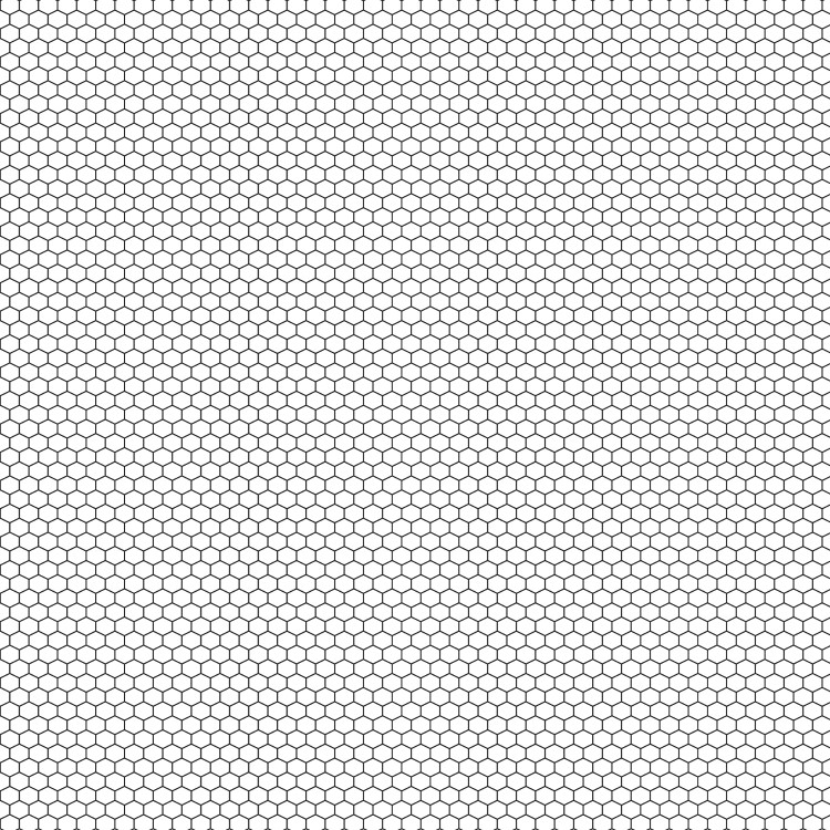ONLY OPENED - 1200mm Acrylic Gloss Mosaics/Hexagon - Wetwall
