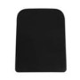 GRADE A1 - Matt Black Square Soft Close Toilet Seat with Quick Release - Albi
