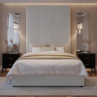 Grey Velvet Double Ottoman Bed with Tall Headboard - Alisha Grey Velvet Double Ottoman Bed with Tall Headboard - Alisha